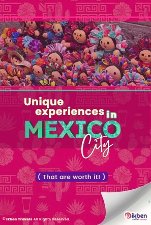 Cover Page of a Mini Guide of Unique Experiences that are really worth it.